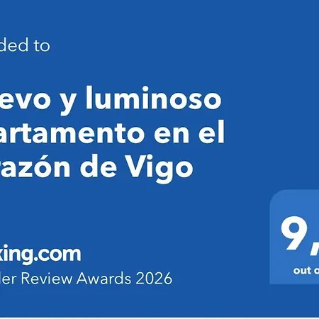 Nuevo Y Luminoso En El Corazon De Apartmán Vigo